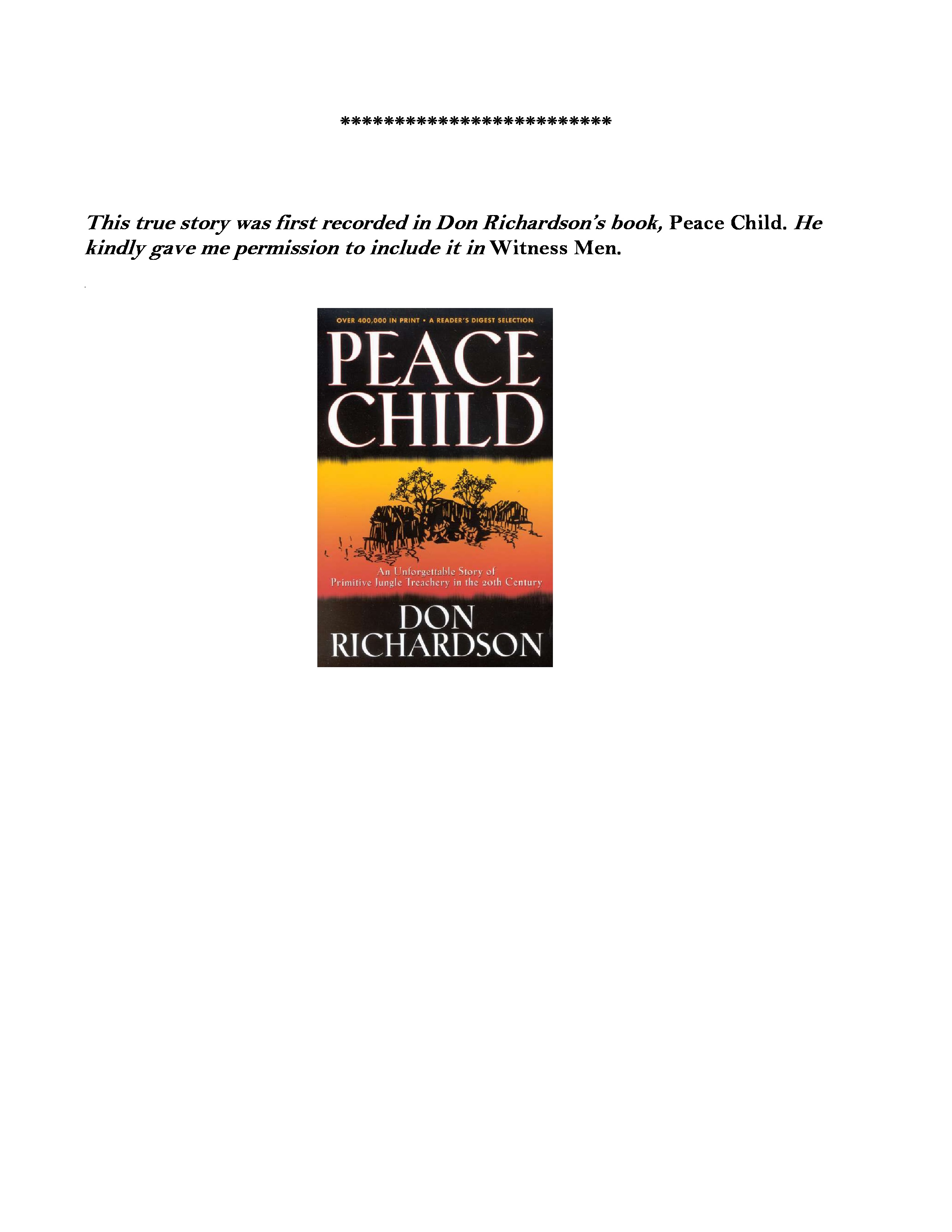 Peace Child photo essay page 14
