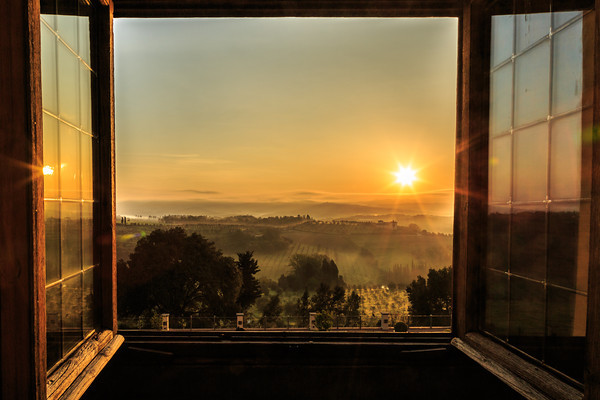 sunrise-through-open-window